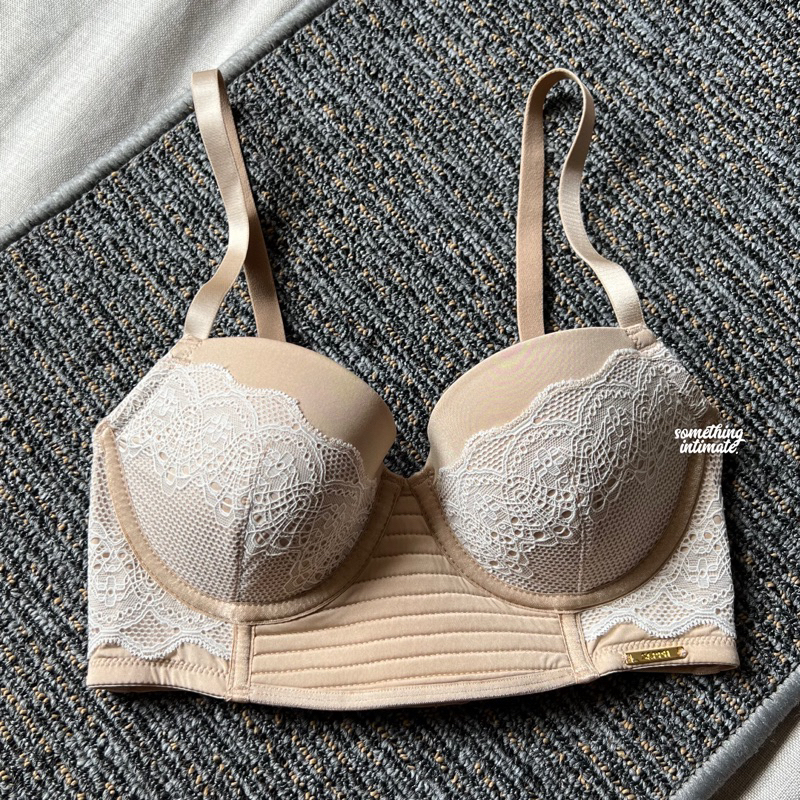 H&M Bardot Bustier Bra / Bh Beha Kutang Longline Kemben Branded Sisa Export Korset Like Bodysuit Cor