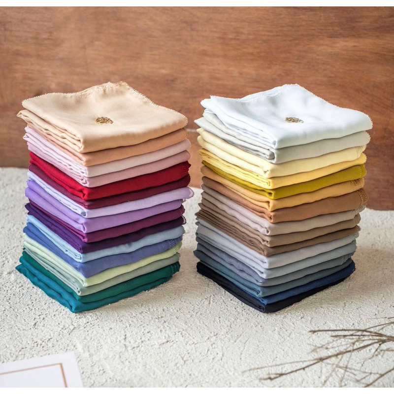 ❗️FIX DAPAT❗️HL Ultrafine paris jilbab segiempat by Heaven Lights