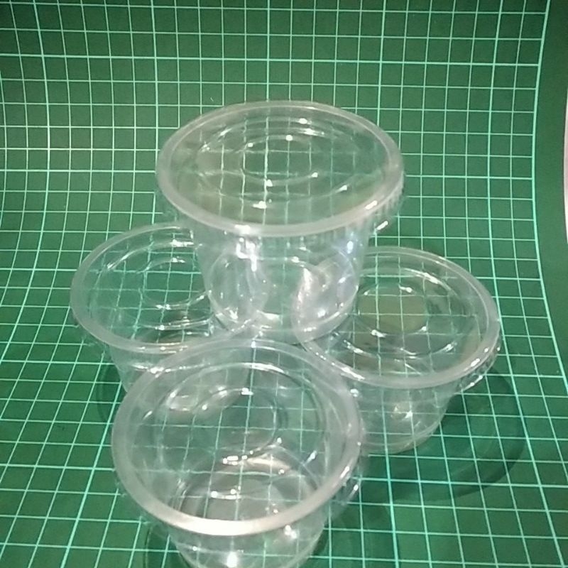 cup puding plastik  100ml