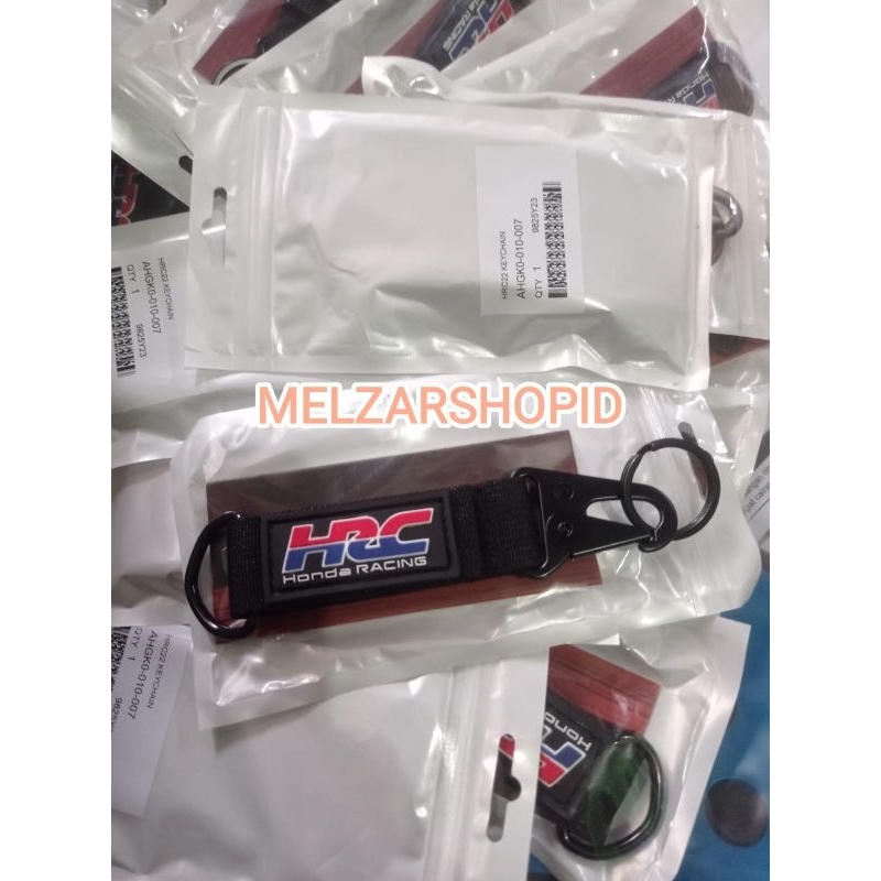 GANTUNGAN KUNCI MOTOR HONDA RACING ORIGINAL / GANTUNGAN KUNCI MOTOR HONDA ORIGINAL / KEYCHAIN HONDA 