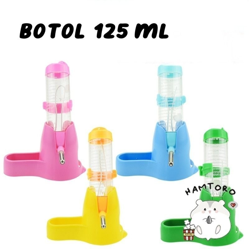 Bottle Stand Multifungsi 2 in 1 Tempat Makan dan Minum Hamster