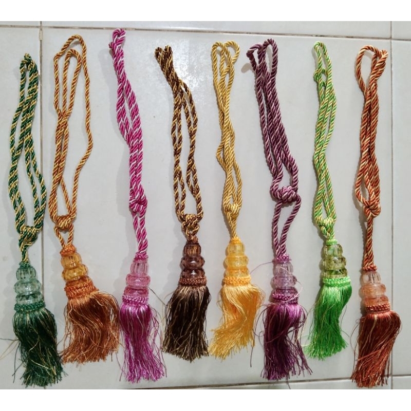 Tali gorden/tassel tali pengikat kain gorden