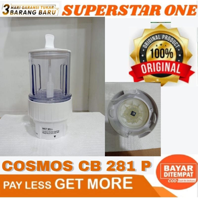 Gelas Mounting Bumbu Basah Blender Cosmos CB-281 P CB 281 P Cosmos