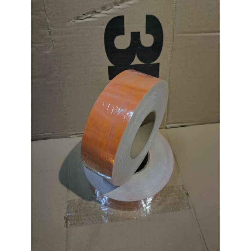 

Stiker Reflective 3M type 610 ‐ Color Orange - 2 Inchi x 5 Meter