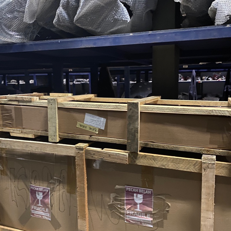 PETI KAYU UNTUK 1 BUAH HEADLAMP