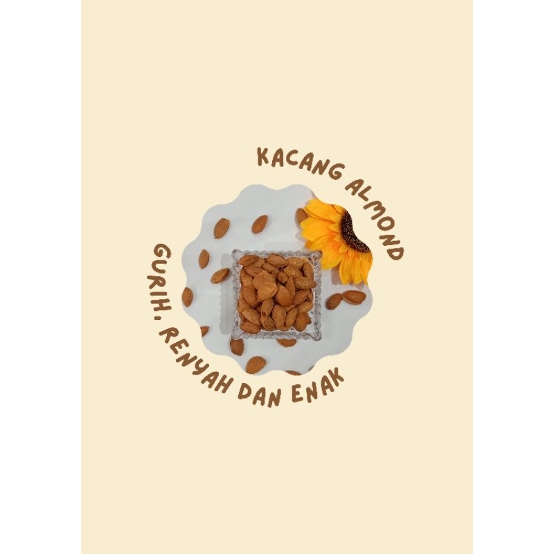 Kacang Almond 1kg