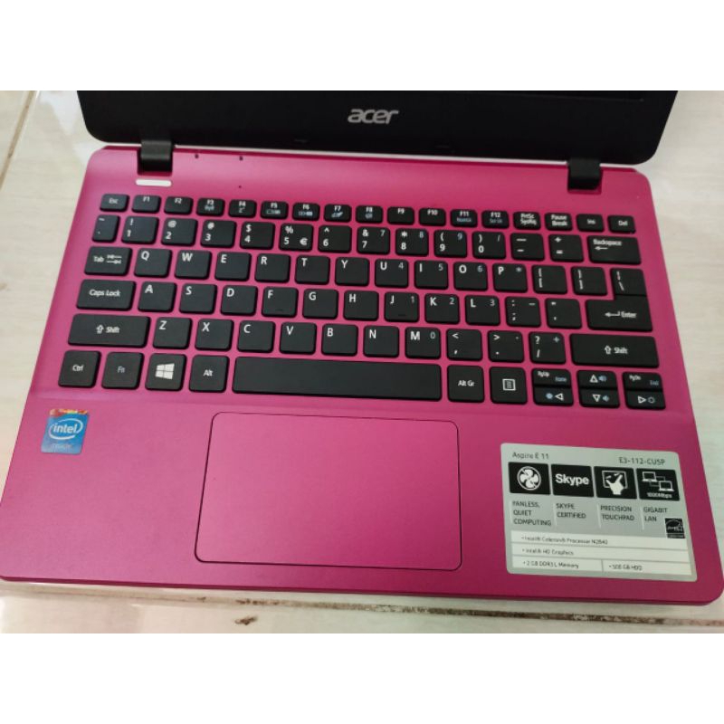 laptop notebook acer N2840