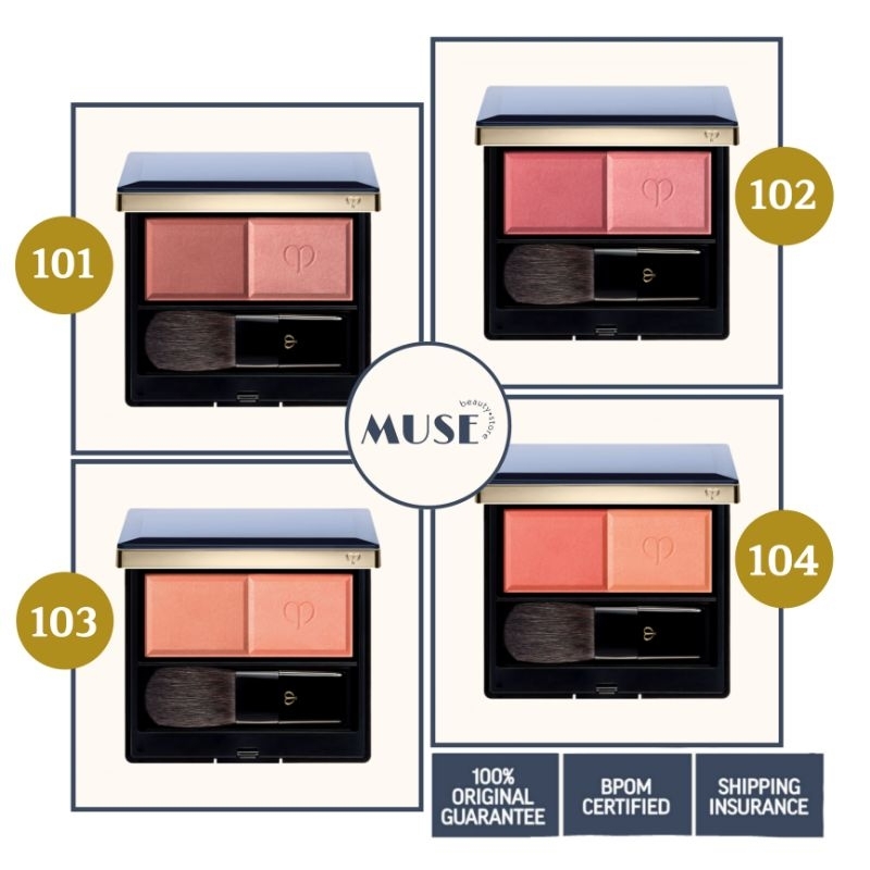 Cle De Peau / CleDePeau Powder Blush Duo / Blush-On