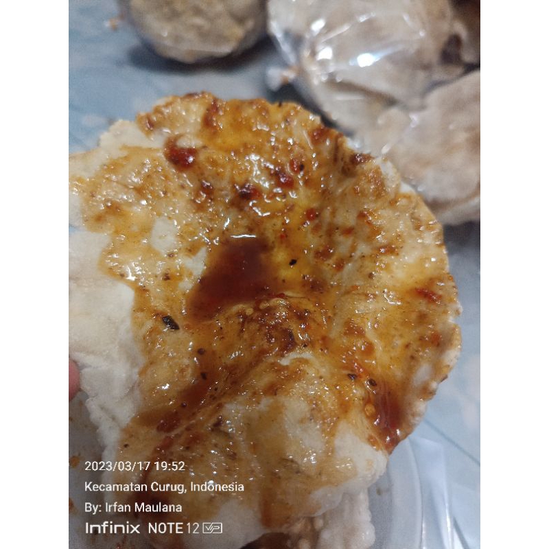 

kemplang/ opak panggang ikan asli Palembang