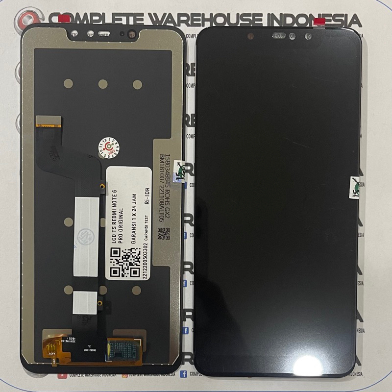 [3202] LCD REDMI NOTE 6 PRO | LCD TS REDMI NOTE 6 PRO | LCD TS REDMI NOTE 6 PRO ORIGINAL