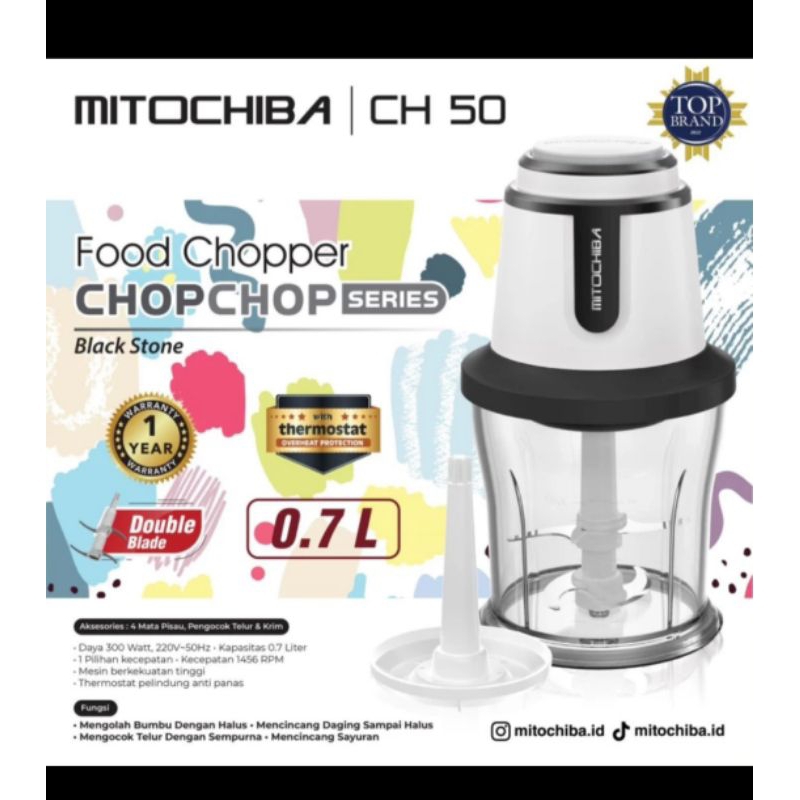 MITOCHIBA FOOD CHOPPER / CHOPPER BLENDER CH 50 GARANSI RESMI