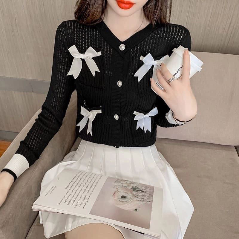 CARDIGAN KNIT PREMIUM / CARDIGAN KOREA IMPORT // FBFC FILLETA LONG SLEEVE KNIT CARDIGAN