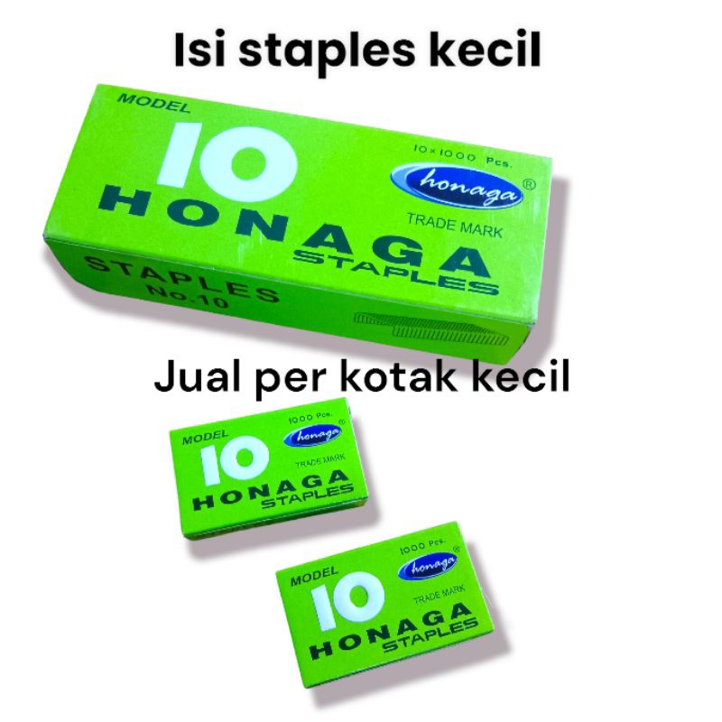 

ISI STAPLES HONAGA MODEL 10