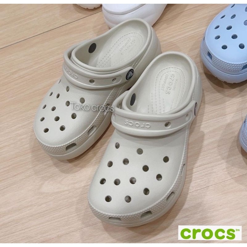 Crocs classic Platform Clog woman / Sandal Crocs wanita / Crocs Platform