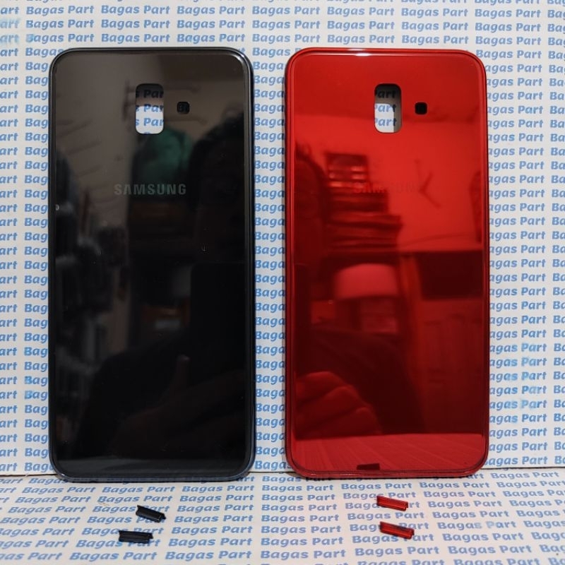 CASING KESING SAMSUNG J6+ / BACKDOOR PLUS TUTUP MESIN BEZZEL J6 PLUS