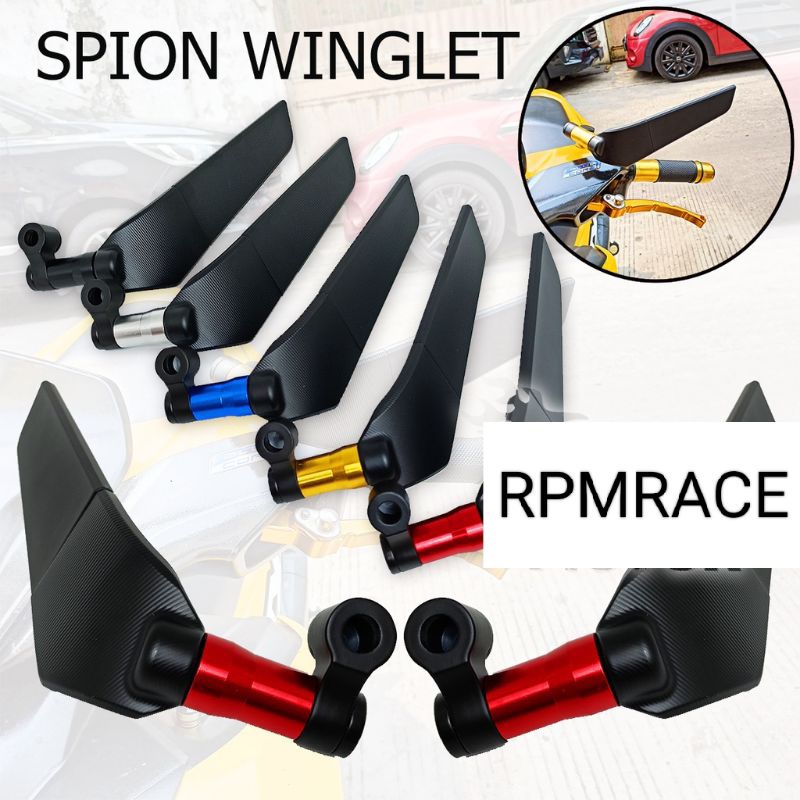 Spion Winglet Stealth Black Tomok Pnp full cnc  universal