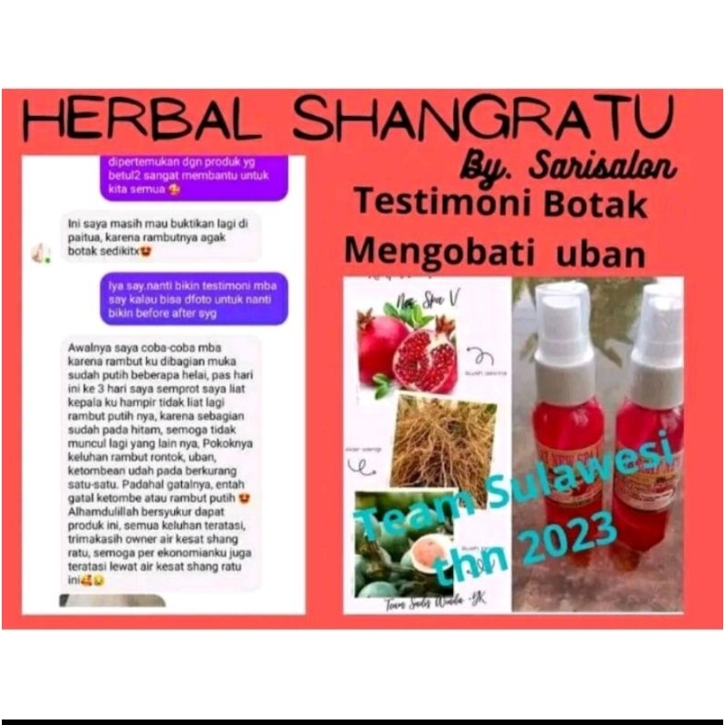 

Air Herbal Sangratu