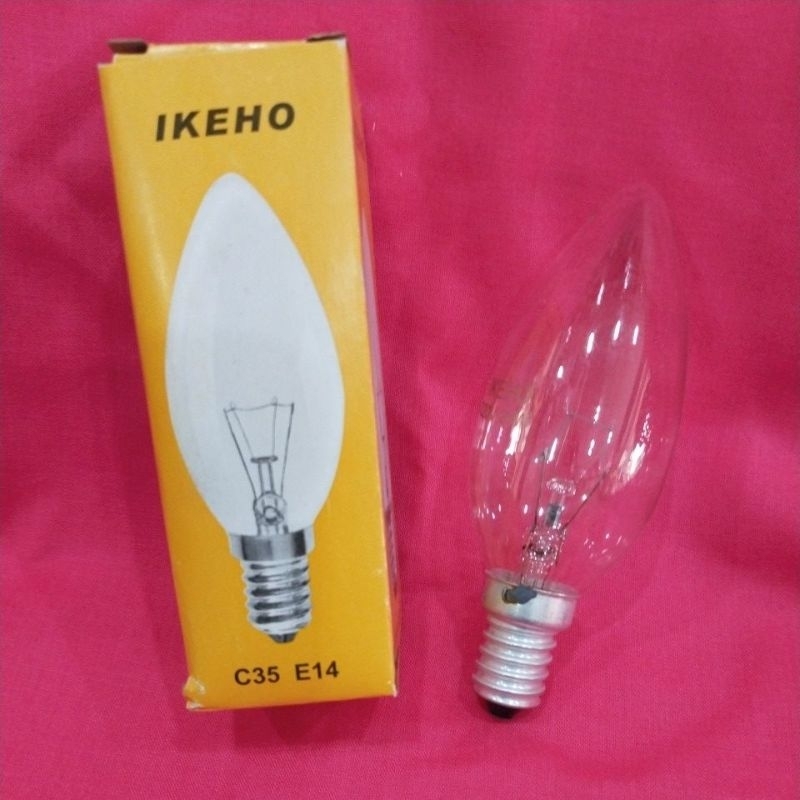 BOLA CANDLE BOLA LAMPU HIAS E14 25W IKEHO