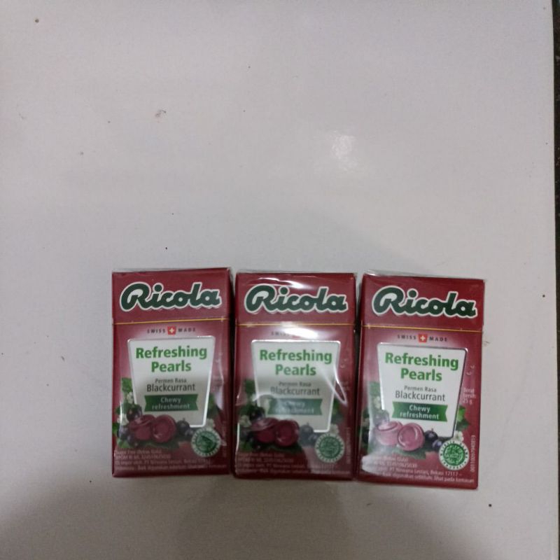 Ricola Chewy Blackcurrant 25gr