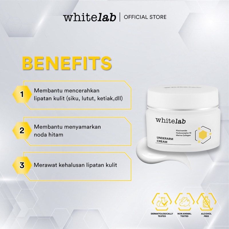 Whitelab Underarm Cream - Whitelab Surabaya