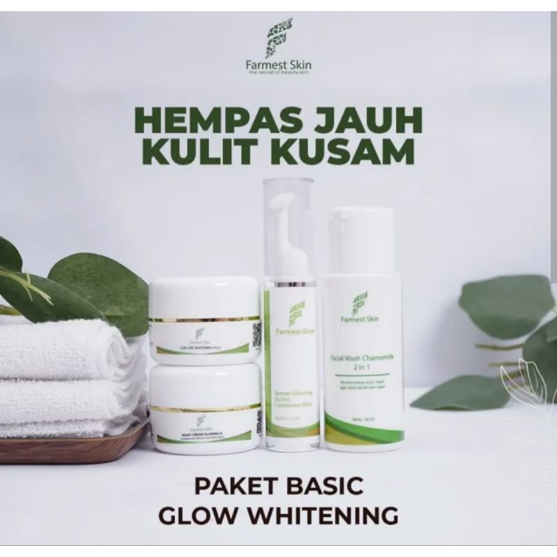 Ultima Night Cream Farmest Glow Menghilangkan Flek Hitam / Pemutih Wajah Berkualitas Termurah