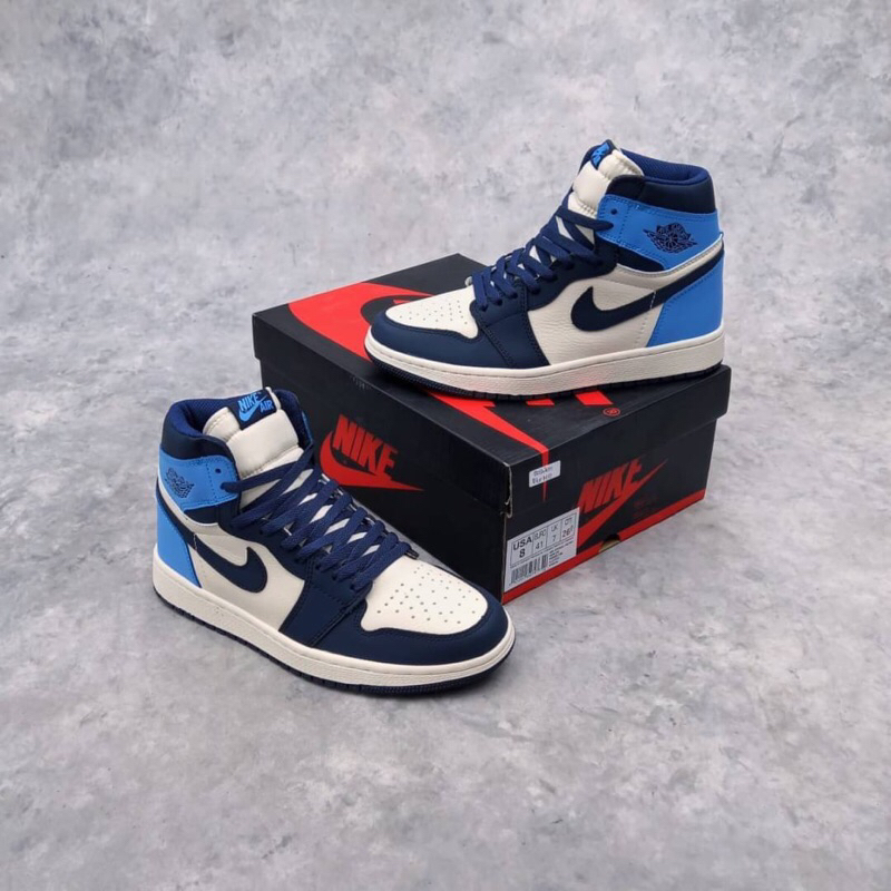 Nike Air Jordan 1 Retro High Og Obsidian Blue