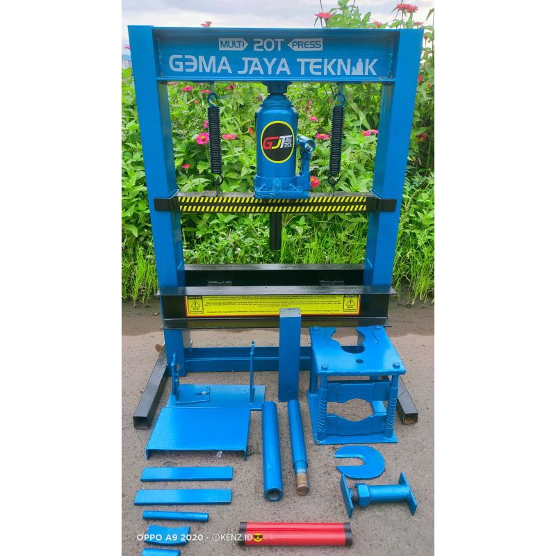PRESS HIDROLIK MULTIFUNGSI PRESS KRUK AS PRESS STANG MOTOR PRESS VELG PRESS LAHER