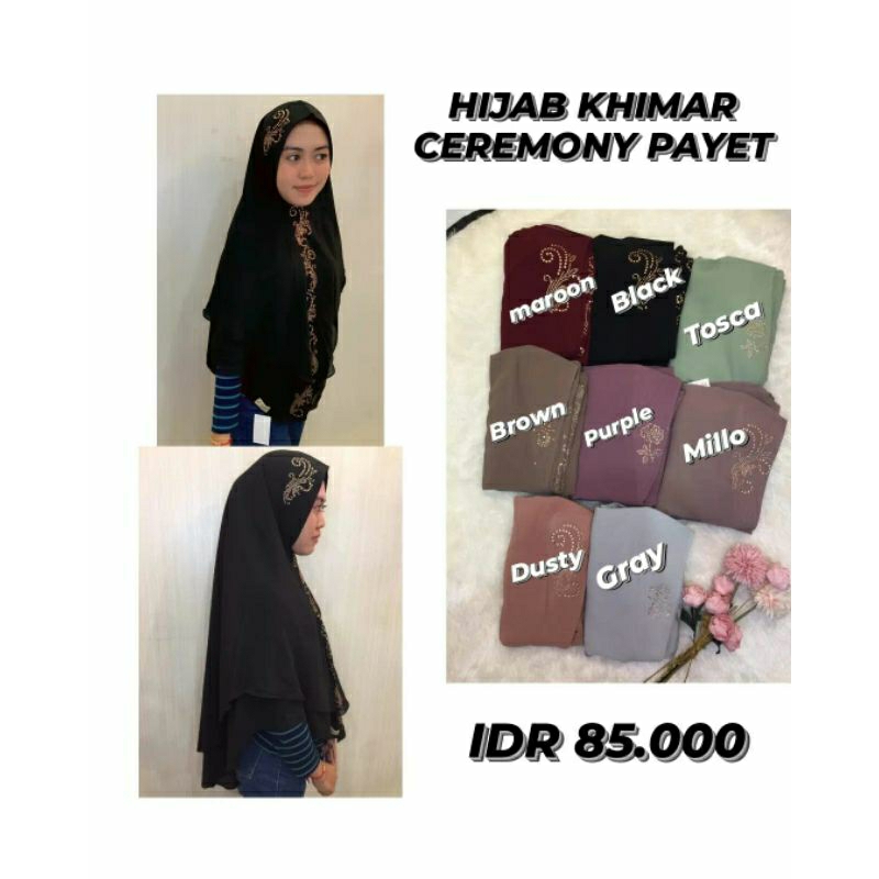 HIJAB KHIMAR CEREMONY PAYET