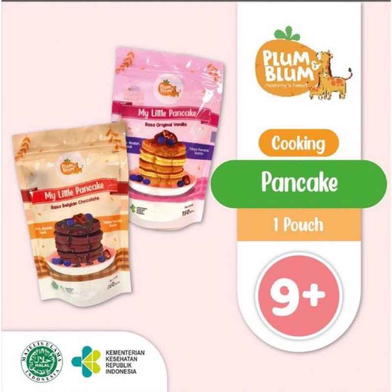 Plum &amp; Blum Tepung Pancake Bayi Pancake Mix Baby