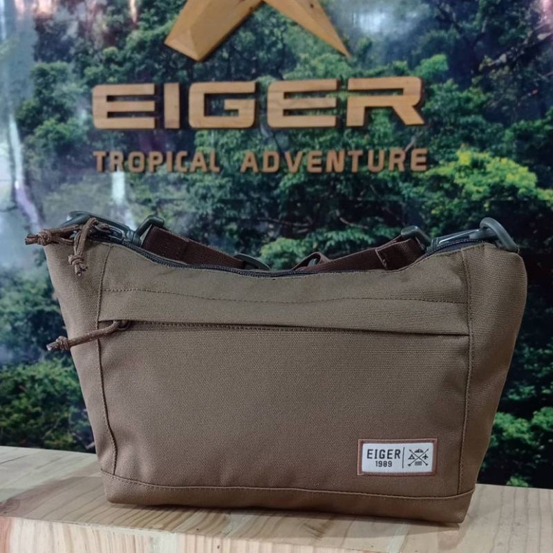 EIGER1989 DISTANT SHOULDER BAG - COKLAT