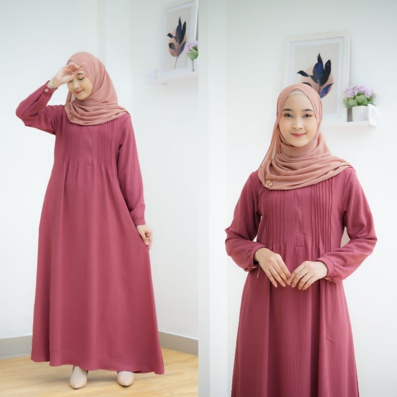 GAMIS HAURA CRINCLE AIRFLOW ORI EL HURRIYAH.