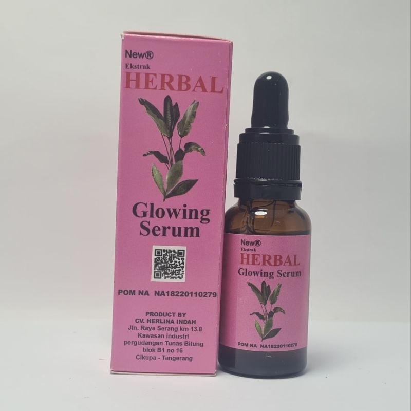 SERUM HERBAL GLOWING BPOM 20ml