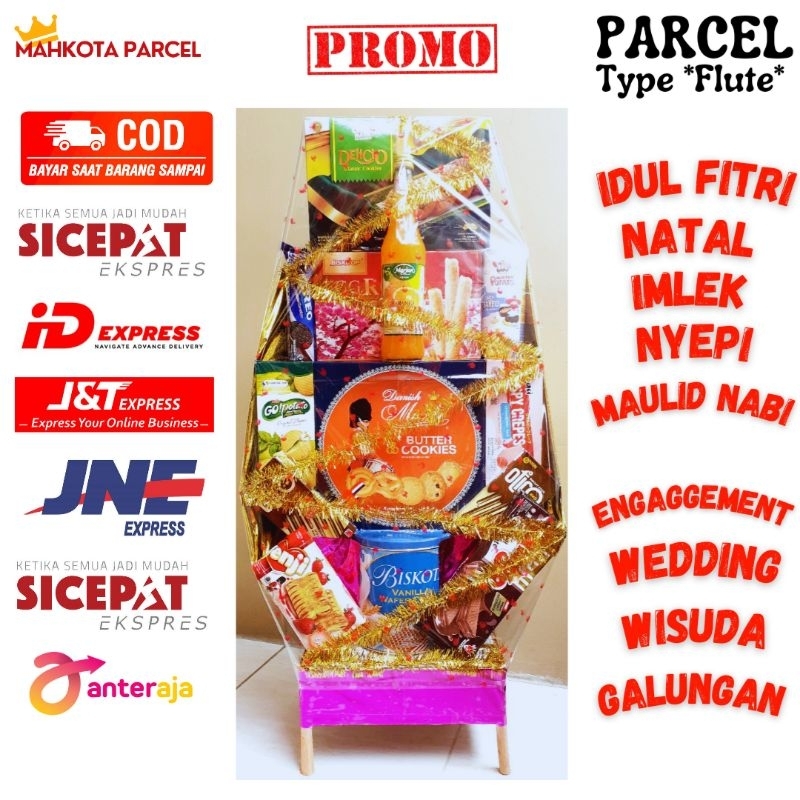 

PARCEL IDUL FITRI KADO NATAL ANGPAO IMLEK KADO WEDDING ENGAGEMENT/PARCEL TYPE FLUTE