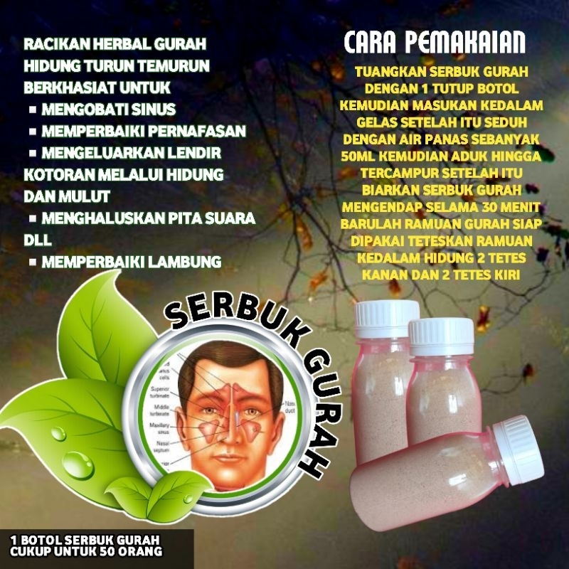 SERBUK GURAH HIDUNG