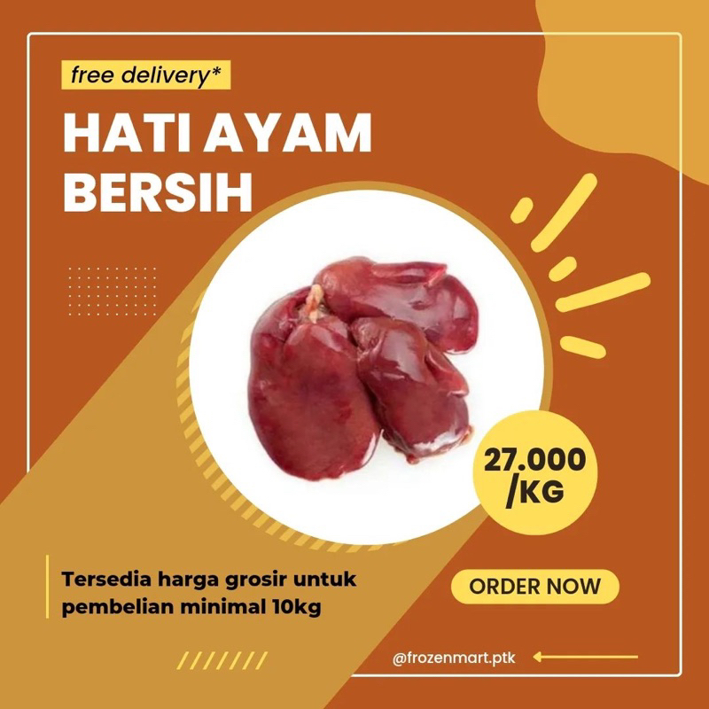 

Hati Ayam packingan 1kg