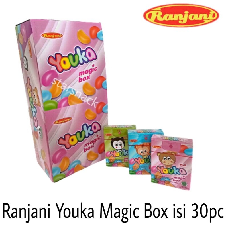 

Youka Magic Box jelly bean isi 30pc