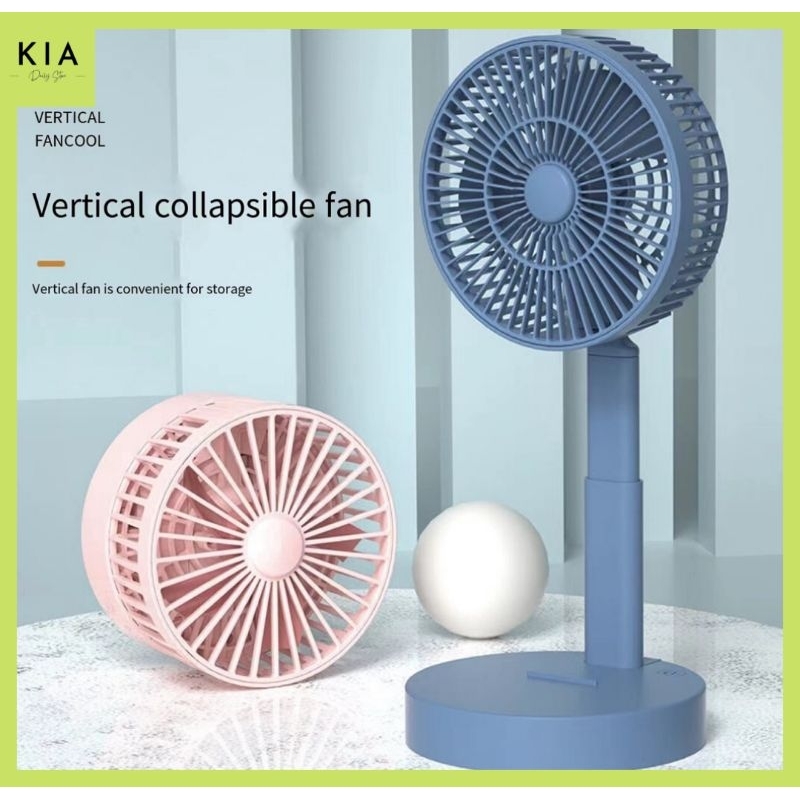 K12 Kipas Angin Lipat Macaron Mini Portable Multifungsi Folding Mini Fan Rechargeable