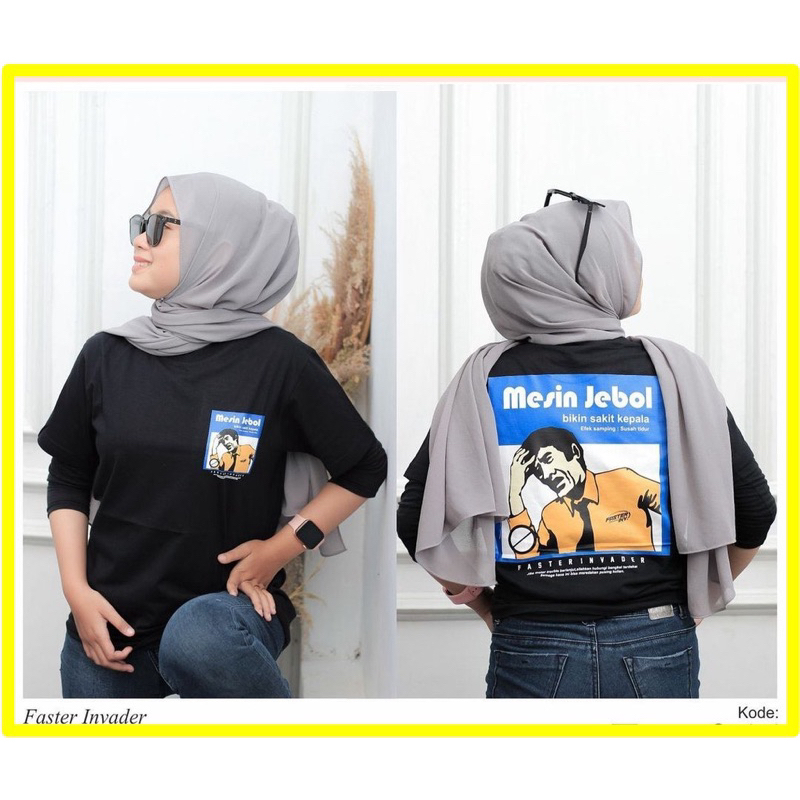 KAOS OSKADON MESIN JEBOL PRIA & WANITA