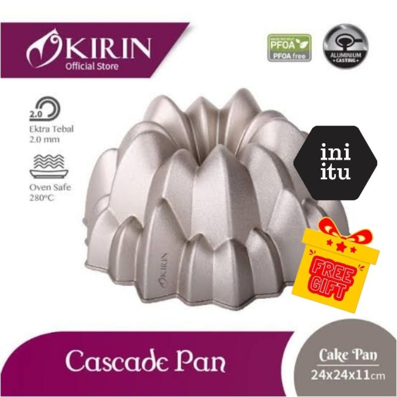 [ KIRIN ] Loyang Kue / Cake Pan Die Cast KIRIN - kue, bolu, dan puding - Premium Quality