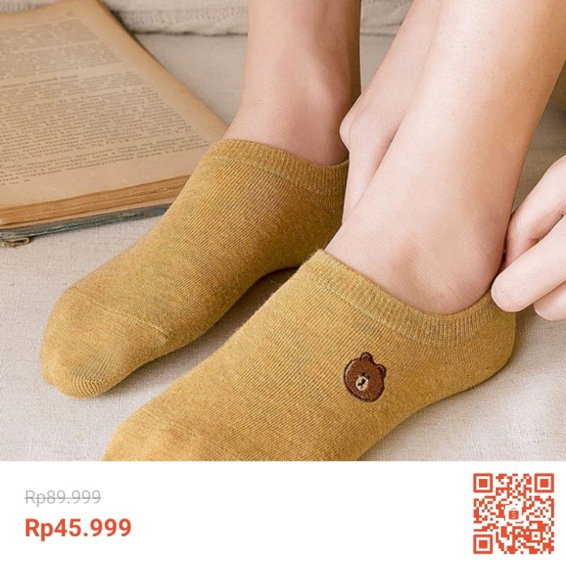 HELLO_kaos kaki flip premium korea 10 pasang