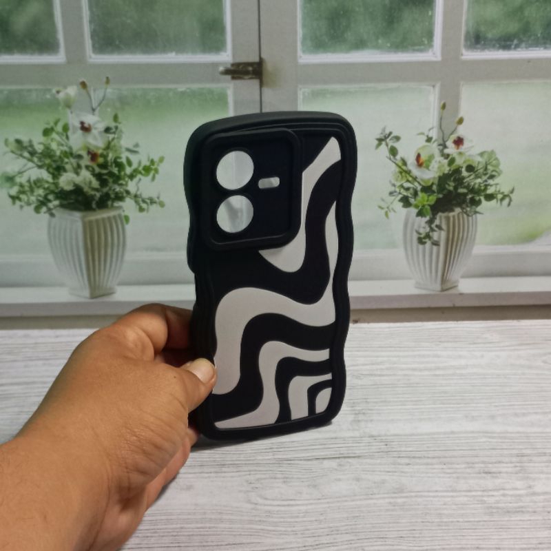 Case Vivo V2207 V2206 Casing Motif Zebra Vivo Y22 Y22s