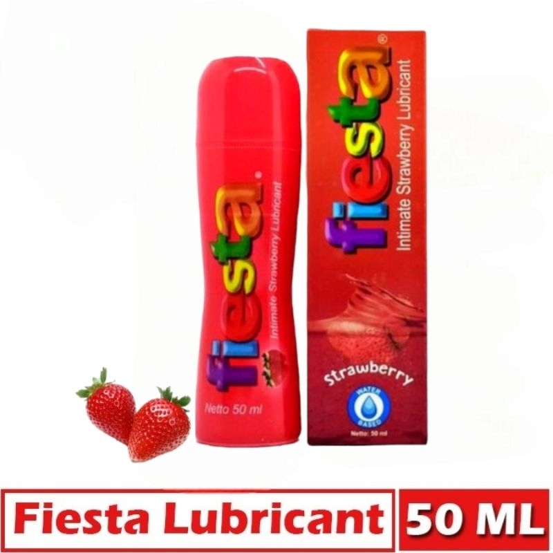 Fiesta Intimate Lubricant Gel Strawberry 50 ml