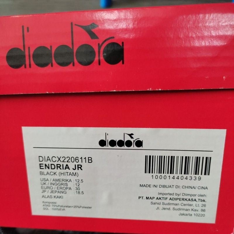 Sepatu Diadora Endria JR