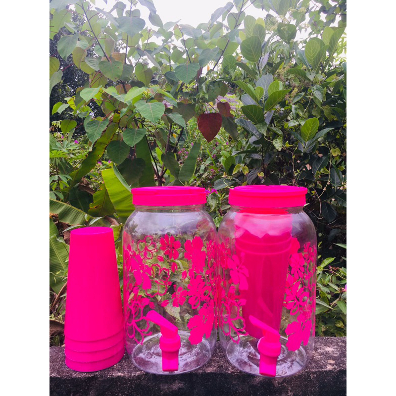 Drink jar set gelas