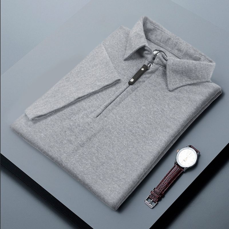 BROGUY kemeja lengan pendek pria