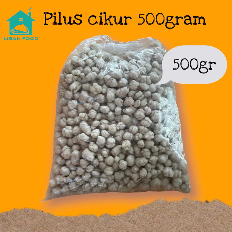 PILUS CIKUR 500gram / PILUS KENCUR TOPING SEBLAK BASO ACI LIBANFOOD