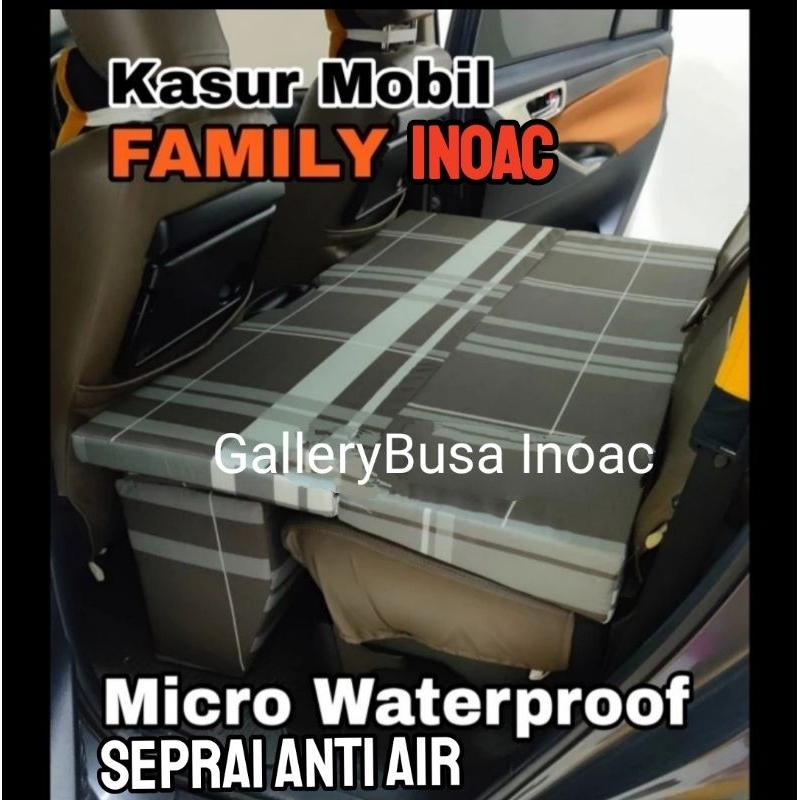 Kasur mobil Busa inoac waterporf Motif