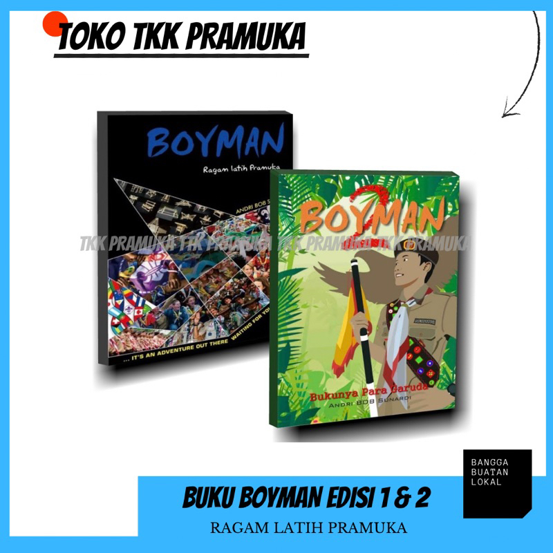 

Buku boyman ragam latih pramuka / buku boyman edisi 1 / buku boyman edisi 2
