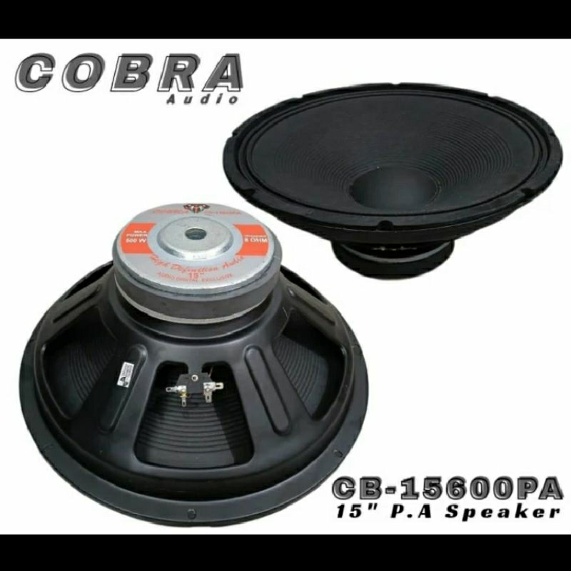 Speaker component Cobra CB-15600 PA woofer 15 inch