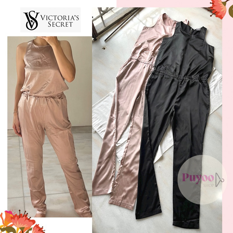 VICTORIA’S SECRET Silk Satin Jumpsuit -224